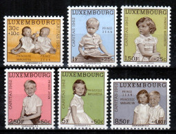 ⁕ LUXEMBOURG 1962 ⁕ Caritas, Prince Jean And Princess Margaretha Mi.660-665 ⁕ 6v MH - Nuevos