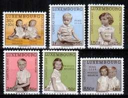 ⁕ LUXEMBOURG 1962 ⁕ Caritas, Prince Jean And Princess Margaretha Mi.660-665 ⁕ 6v MH - Unused Stamps