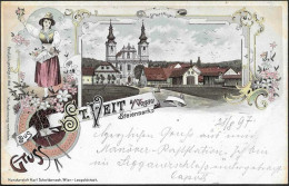 Austria-----St. Veit An Der Glan------old Postcard - St. Veit An Der Glan