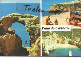 Portugal, Algarve, Praia Do Carvoeiro, 1982,  Gelaufen,  Descrito - Faro