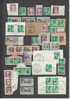 Algerie - SURCHARGES EA - Lot De  Timbres ,fragments Et Plis  - DEPART 1 EURO - Collezioni & Lotti