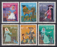⁕ LUXEMBOURG 1966 ⁕ Caritas, Fables, Charity Mi.717-722 ⁕ 6v MNH - Nuevos