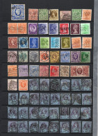 Perfins    UK  Grande-Bretagne  Perforés  115  Timbres - Perforadas