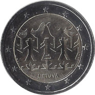 2018 LITUANIE - 2 Euros Commémorative - Fête De La Chanson Et De La Danse - Lithuania