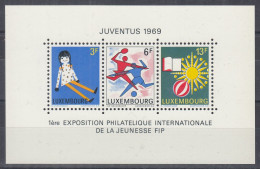 ⁕ LUXEMBOURG 1969 ⁕ Internationale Philatelic Exhibition "Juventus"  Mi.785-787 ⁕ MNH Block 8 - Unused Stamps