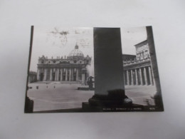 ROMA  ROME    ( ITALIE ITALIE )  BASILICA DI SAN PIETRO  PLACE ANIMEES 1956 - San Pietro