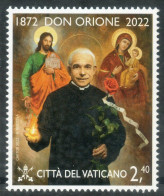 2022 - VATICANO - 150° DELLA NASCITA DI DON ORIONE - EMISSIONE CONGIUNTA CON S.M.O.M - ITALIA -ARGENTINA. MNH - Emissions Communes