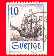 SVEZIA - Usato - 1967 - Nave Da Guerra - Velieri - 10 - Oblitérés