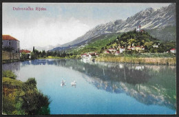 Croatia-----Rijeka Dubrovacka (Ombla)-----old Postcard - Croazia