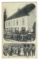 Lanklaar Dilsen-Stokkem   Klooster En Bewaarschool Te Lanklaer   1830  De Kinderen In Den Nationalen Feeststoet 1905 - Dilsen-Stokkem
