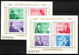 ** Roumanie 1980 Mi 3713-20 - Bl.169-70 (Yv BF 142-3), (MNH)** - Ungebraucht