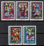 ⁕ LUXEMBOURG 1972 ⁕ Caritas / Charity Mi.853-857 ⁕ 5v MNH - Ungebraucht
