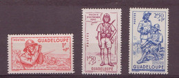 Guadeloupe - YT - N° 158 à 160 ** - Neuf Sans Charnière - Unused Stamps