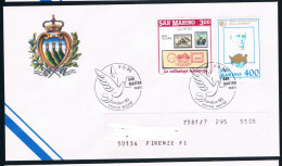 SAN MARINO 1990 - Expo Filatelico " London 90", Annullo Speciale. - Philatelic Exhibitions