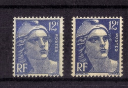 VARIETE DE COULEUR N° 812 (bleu Clair/bleu Foncé)  NEUF** - Unused Stamps