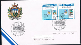 SAN MARINO 1990 - Expo Filatelico " Milanofil 90", Annullo Speciale. - Philatelic Exhibitions