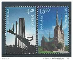 Norvège 2000 N°1312/1313 Neufs** Millénaire De Skien - Unused Stamps