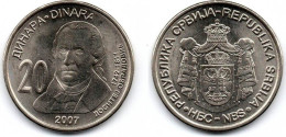 MA 33811 / Serbie 20 Dinara 2007 SPL - Serbia