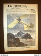Copertina La Tribuna Illustrata 2 Ottobre 1910 Aviatore Chavez Vola Sul Sempione - Autres & Non Classés