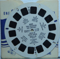 VIEW MASTER  ;  3005  TABLE MOUNTAIN AND CABREWAY : UNION OF SOUTH AFRICA.:  1 DISQUES - Stereoscopi