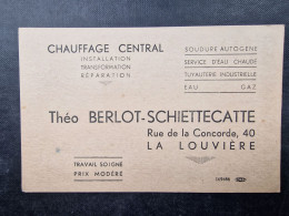 CP BELGIQUE (V1903) LA LOUVIERE (2 Vues) Théo BERLOT SCHIETTECATTE Rue De La Concorde 40 Chauffage Central - La Louvière