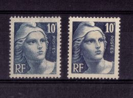 VARIETE DE COULEUR N° 726 (bleu Clair Et Bleu Foncé) NEUF** - Unused Stamps