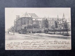 CP BELGIQUE (V1903) LA LOUVIERE (2 Vues) Institut St Joseph - Arret Du Tram *  Bracquegnies 1903 - La Louvière