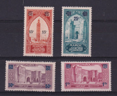 D 782 / COLONIE MAROC / LOT N° 124/127 NEUF* COTE 10.50€ - Ongebruikt