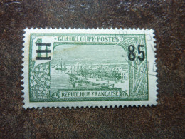 1926  Pointe à Pitre Surchargé  85c  Sur 1F     Y&T= 91      TBE - Used Stamps