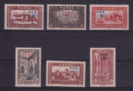 D 782 / COLONIE MAROC / LOT N° 155/160 NEUF* COTE 36€ - Ongebruikt