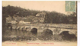 27  BEAUMONT LE ROGER  LE PONT DE L ETANG  1924 - Beaumont-le-Roger