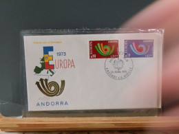 106/863  FDC ANDORRE  1973 - FDC