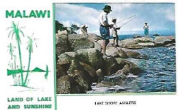 Malawi ** & Postal, Land Of Lake And Sunshine, Lake Shore Anglers (86868) - Malawi