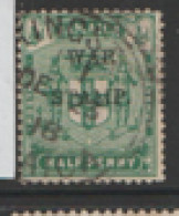 Jamaica  1916   SG  70  1/2d  Overprinted WAR TAX  Fine Used - Giamaica (...-1961)