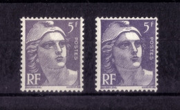 N° 883 VARIETE DE COULEUR ( Violet Clair Et Violet Foncé)  NEUF** - Unused Stamps