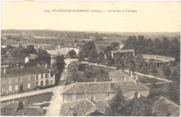 CPA - 40 - 7504. VILLENEUVE DE MARSAN - Les Arènes Et L'Hospice - Peu Courante - Villeneuve De Marsan