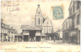 CPA - 91 - LIMOURS - Place De Limours - Limours