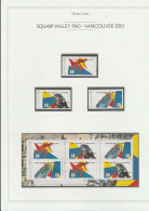 Grenada 2010 Olympic Games In Vancouver, Commerating Squaw Valley 1960 Souvenir Sheet + Set MNH/** - Hiver 2010: Vancouver