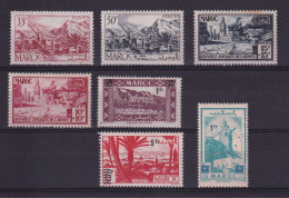 D 782 / COLONIE MAROC / LOT N° 292/298 NEUF*/OBL COTE 7.25€ - Unused Stamps