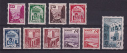 D 782 / COLONIE MAROC / LOT N° 306/314 NEUF* COTE 10.50€ - Nuovi