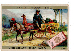 Chromo Chocolat Suchard, S 67 / 12, Moyen De Transport, La Sicile, Italie - Suchard