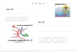 Mint Korea Scouting Stationary 1996 - Unused Stamps