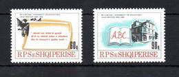Albanien 1988 Satz 2381/82 Kongress Monastir (Auflage Nur 6000 Satze) Postfrisch - Albanie