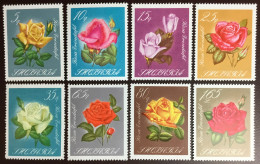 Albania 1967 Roses Flowers MNH - Rose