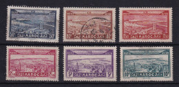 D 782 / COLONIE MAROC PA / LOT N° 34/39 NEUF*/OBL COTE 15.75€ - Poste Aérienne