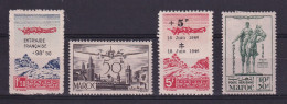 D 782 / COLONIE MAROC PA / LOT N° 56/59 NEUF* COTE 7.25€ - Poste Aérienne