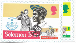 Solomon Scouting Maximum Cards Set 1983 - Unused Stamps