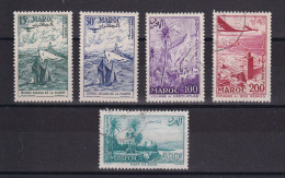 D 782 / COLONIE MAROC PA / LOT N° 98/102 NEUF*/OBL COTE 10.50€ - Posta Aerea