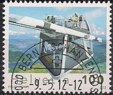 2012 Schweiz   Mi. 2253 FD-used   Cabrio-Seilbahn Auf Das Stanserhorn. - Used Stamps