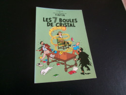 BELLE ILLUSTRATION.."LES AVENTURES DE TINTIN....LES 7 BOULES DE CRISTAL"...par HERGE - Comics